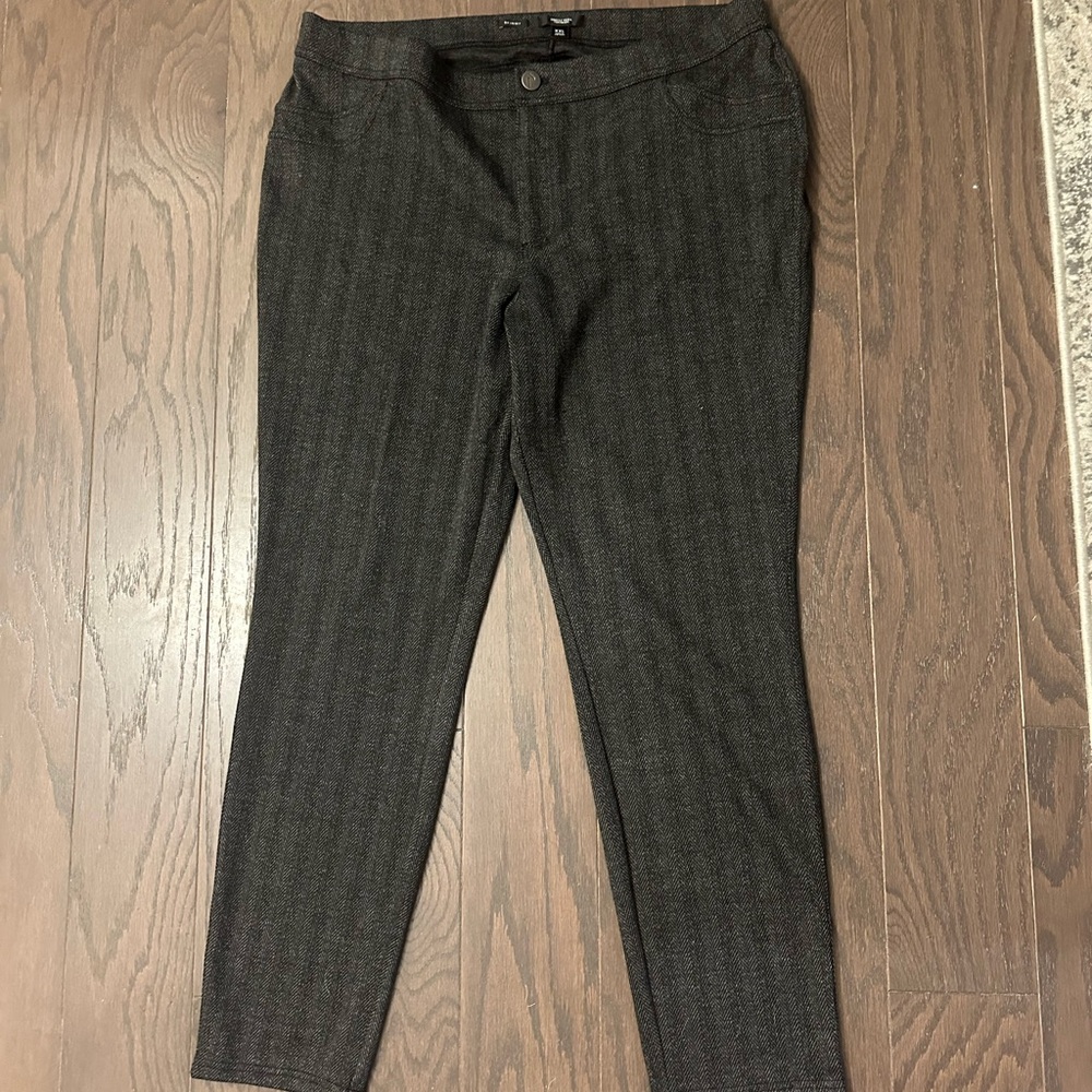 Black Skinny Dress Pants